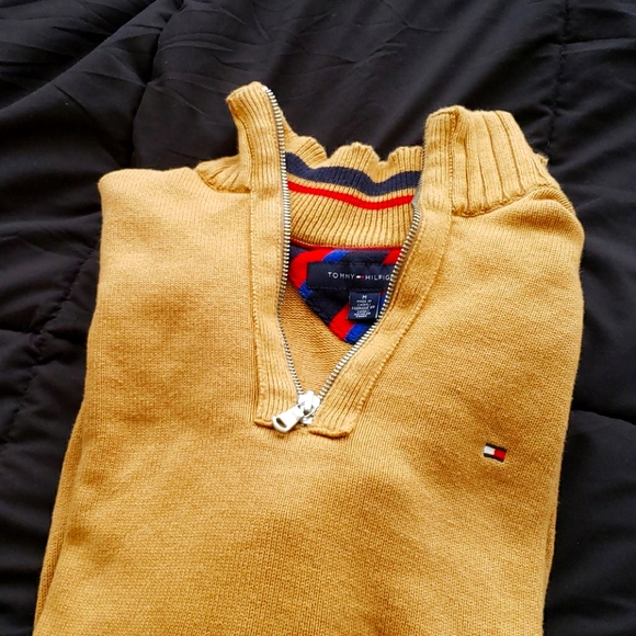 Tommy Hilfiger Pullover Zip-up Sweater - Picture 1 of 3